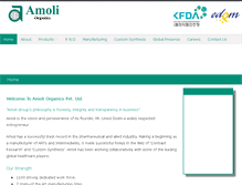 Tablet Screenshot of amoliindia.com